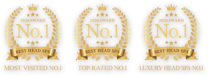 2026 AWARD No.1 BEST HEAD SPA