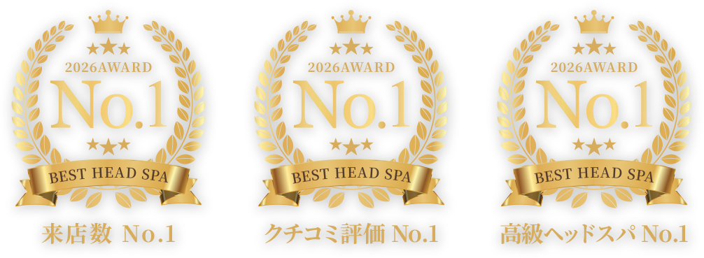 2026 AWARD No.1 BEST HEAD SPA